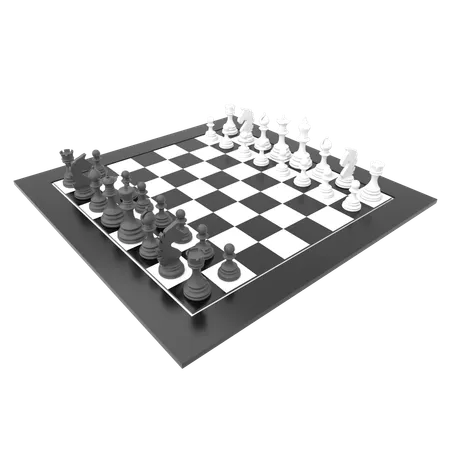 Chess piece board  3D Icon