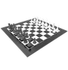 Chess piece board