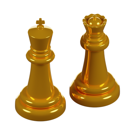 Chess Pieces  3D Icon