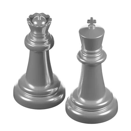 Chess Pieces  3D Icon