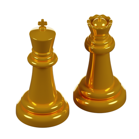 Chess Pieces  3D Icon