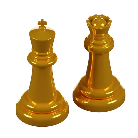 Chess Pieces  3D Icon