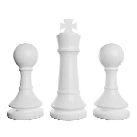 Chess Pieces  3D Icon