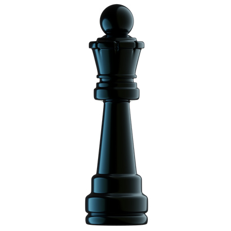 Chess Queen 3D Icon