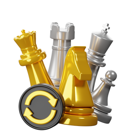 Chess Refresh  3D Icon