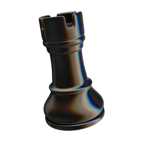 Chess Rook Abstract  3D Icon