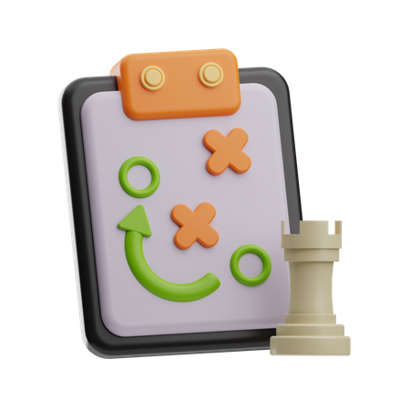 Chess Strategy  3D Icon