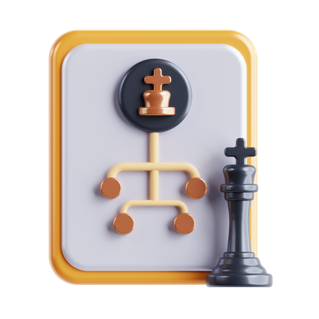 chess board 3d render icon illustration with transparent background, chess  game 21975108 PNG