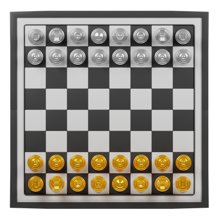 Chessboard  3D Icon