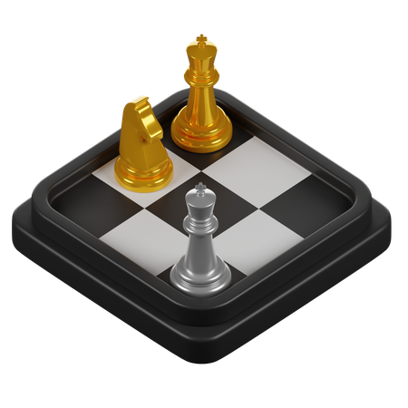 Chessboard  3D Icon