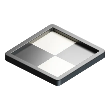 Chessboard 2 X 2  3D Icon