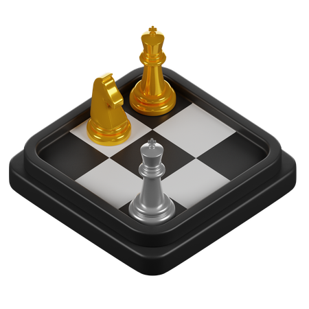 Chessboard  3D Icon
