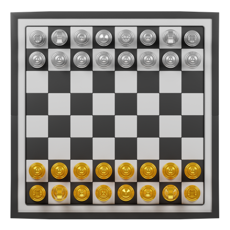Chessboard  3D Icon