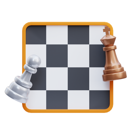 Chessboard  3D Icon