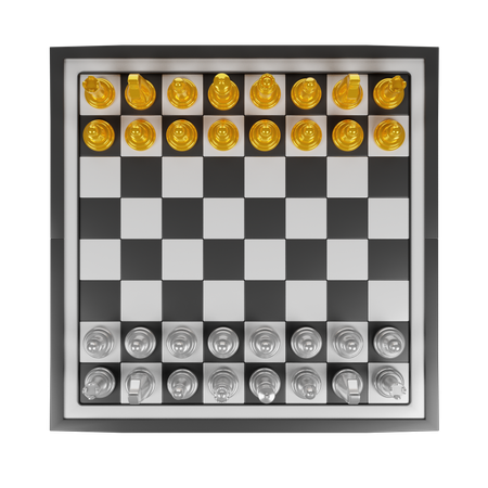 Chessboard Icon  3D Icon