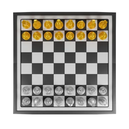 Chessboard Icon  3D Icon