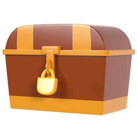 Chest  3D Icon