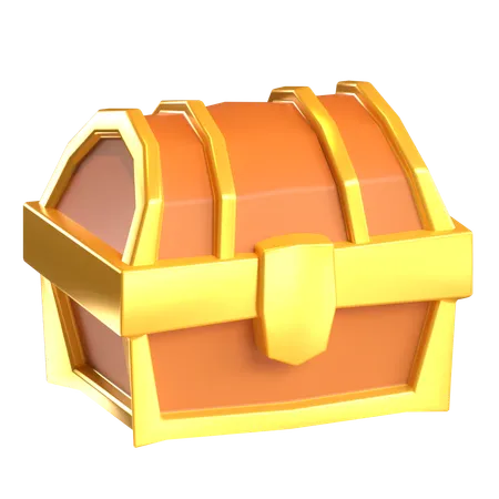 Chest Box  3D Icon