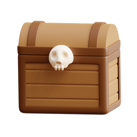 Chest Box  3D Icon