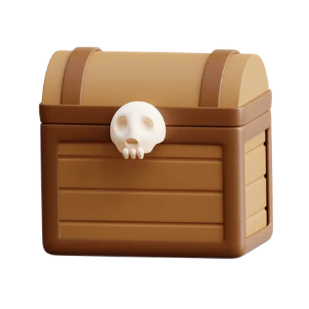 Chest Box  3D Icon