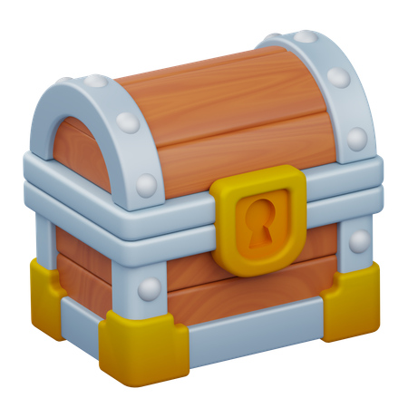 Chest Game  3D Icon