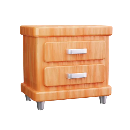 Chest Of Drawers  3D Icon
