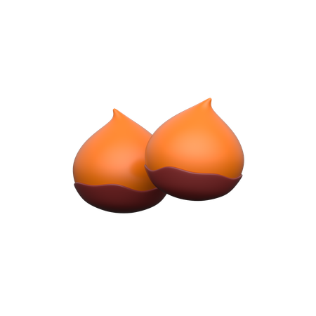Chestnut  3D Icon