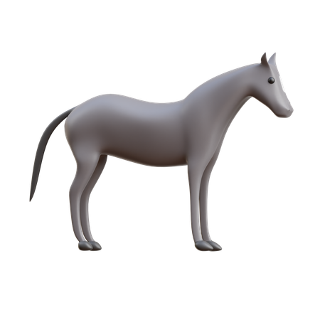 Cheval  3D Icon