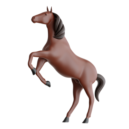 Cheval  3D Icon