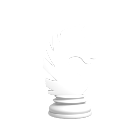 Chevalier blanc  3D Icon