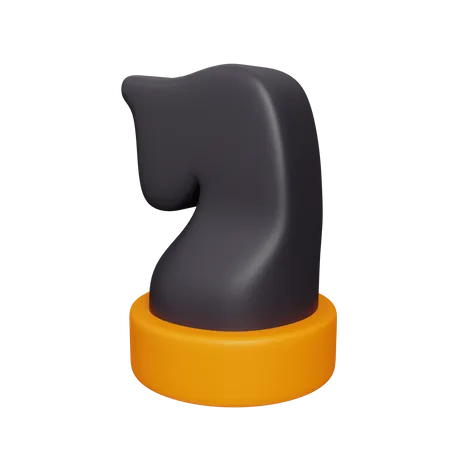 Chevalier d'échecs  3D Icon