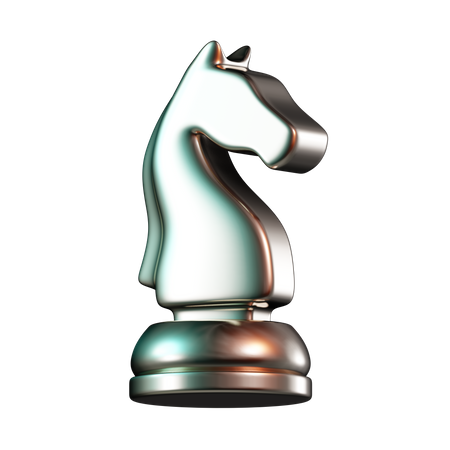 Échecs de chevalier  3D Icon