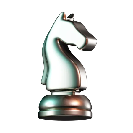 Échecs de chevalier  3D Icon