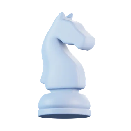 Pion d'échecs de chevalier  3D Icon