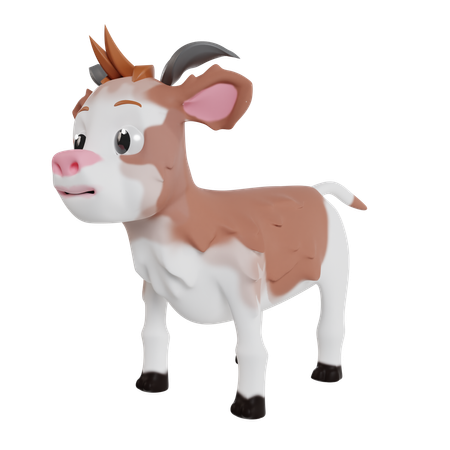 Chèvre  3D Icon