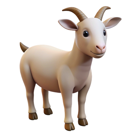 Chèvre  3D Icon
