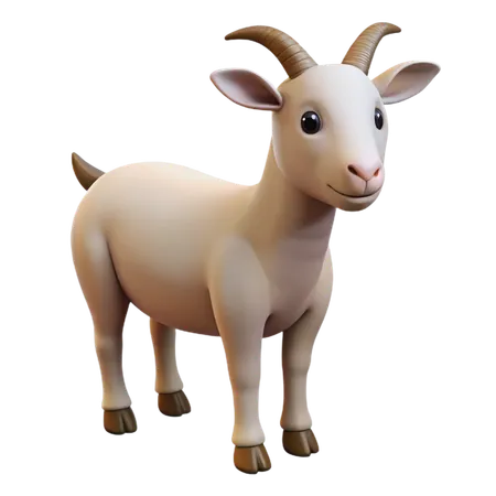 Chèvre  3D Icon