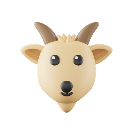 Chèvre  3D Icon