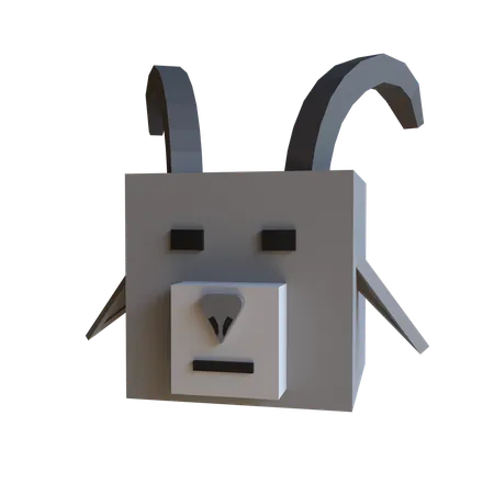 Chèvre  3D Icon