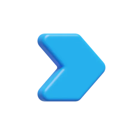 Chevron Arrow  3D Icon