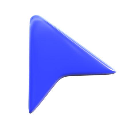 Chevron Cursor  3D Icon