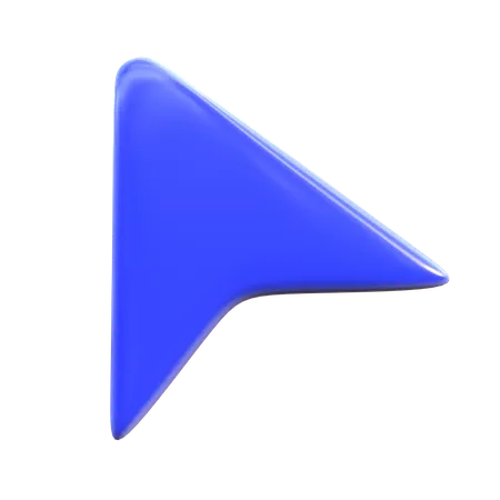 Chevron Cursor  3D Icon