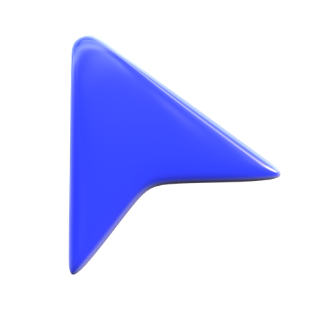 Chevron Cursor  3D Icon