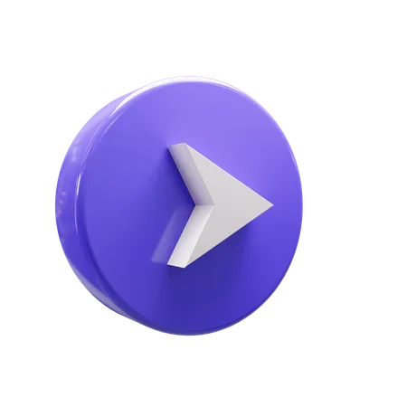 Chevron droit  3D Icon