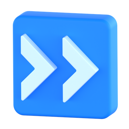 Chevron droit  3D Icon