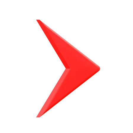 Chevron droit  3D Icon