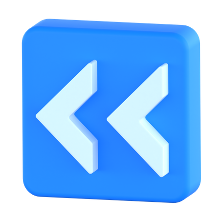 Chevron gauche  3D Icon