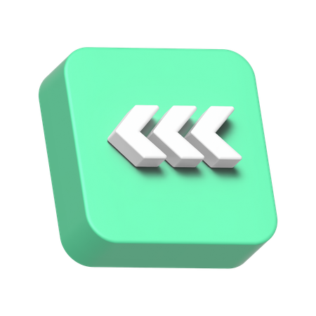 Galón a la izquierda  3D Icon