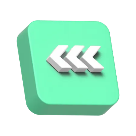 Galón a la izquierda  3D Icon