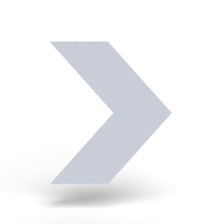 Chevron Right  3D Icon